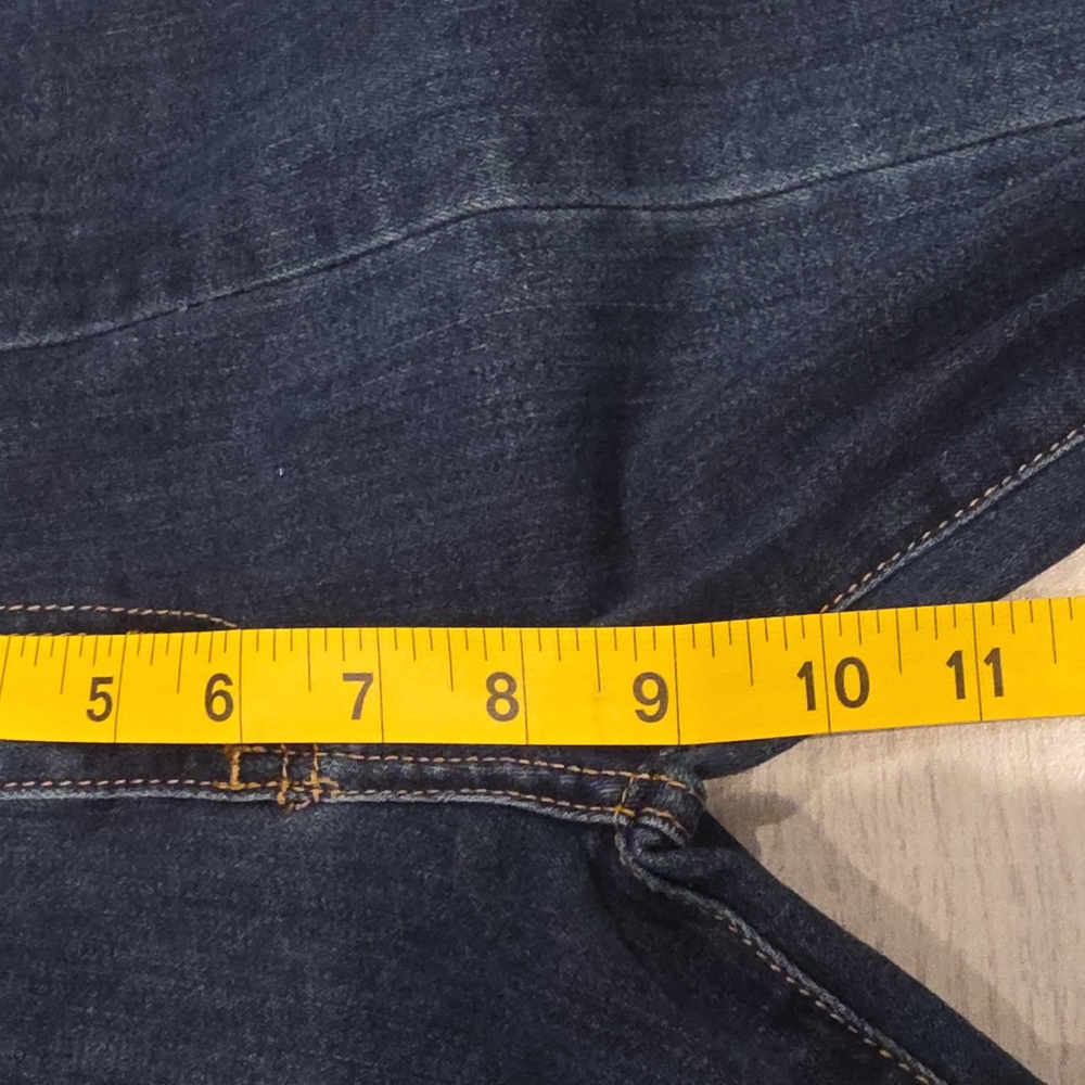 Just Black Women's Size 27 Cropped Raw Hem Cropped Straught Fit Step - Picture 5 of 9